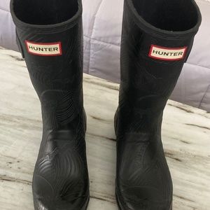 Hunter Boots - Original Short - 8M - Wave Design